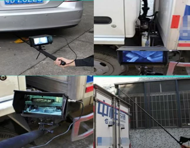 tv series handheld telescopic pole 1080p hd under vehicle inspection camera