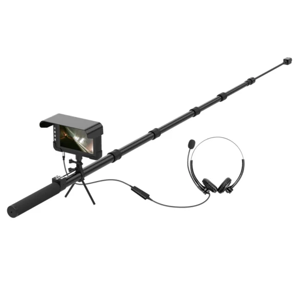 tr series 4k 360° motorized audio/video talkback full hd rotary telescopic inspection camera