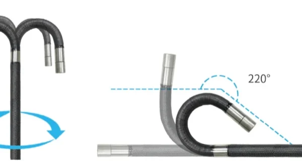 bn series 360° articulation 1080p hd joystick control 3.5'' nimble borescope