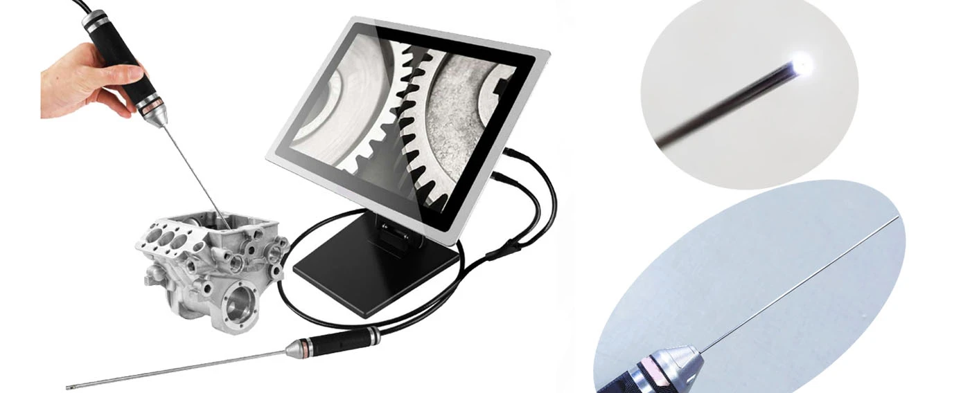 rd series desktop rigid rod borescope