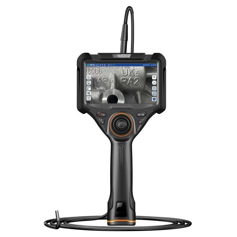 bm series 360° articulation 1080p hd joystick control 5'' multifunctional borescope