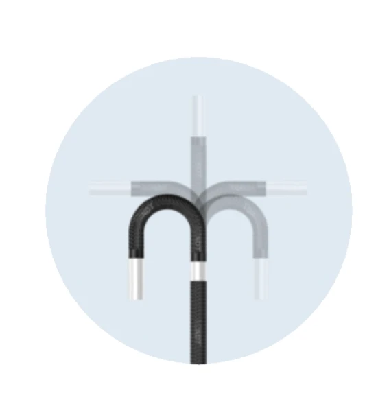 bi series 360° articulation 1080p hd joystick control 5'' intuitive borescope