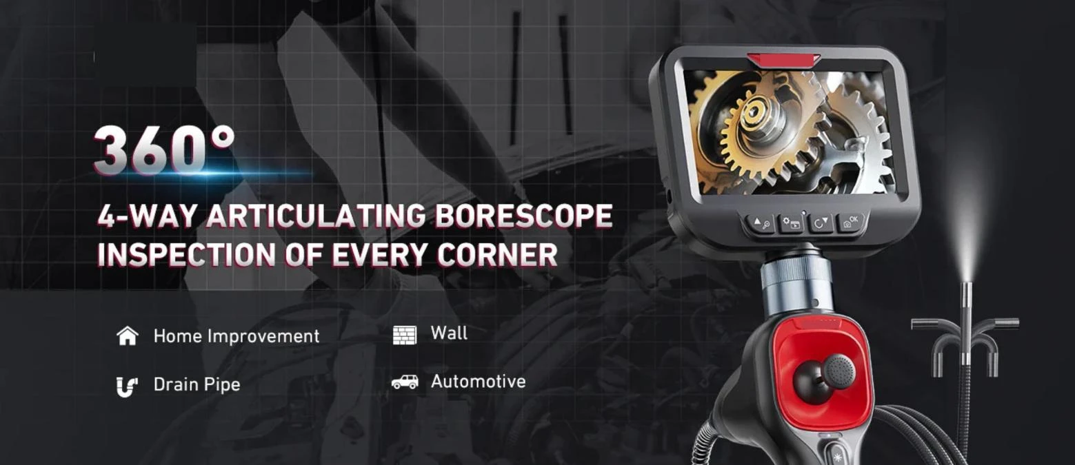 va series 4.3'' all way articulation videoscope