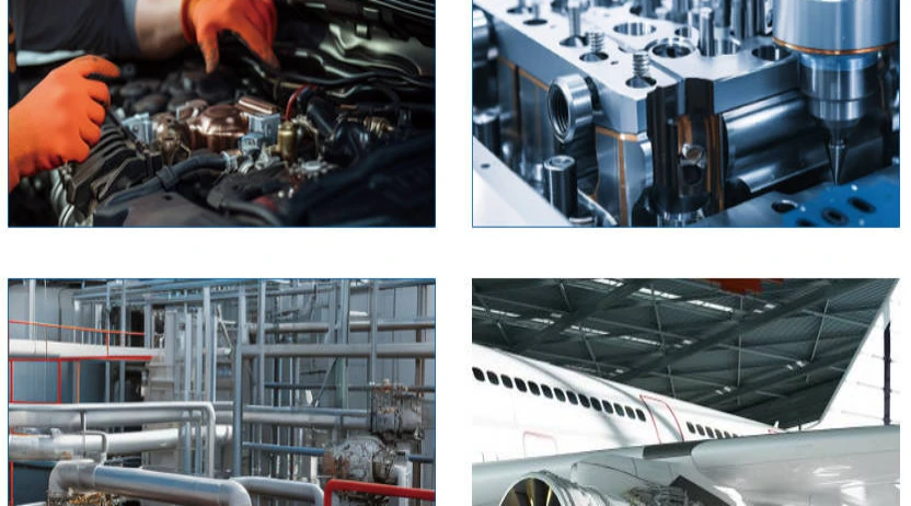 bm series 360° articulation 1080p hd joystick control 5'' multifunctional borescope