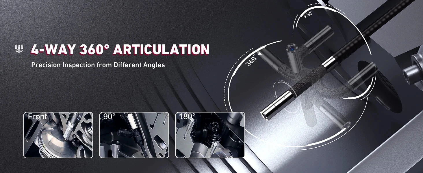 va series 4.3'' all way articulation videoscope