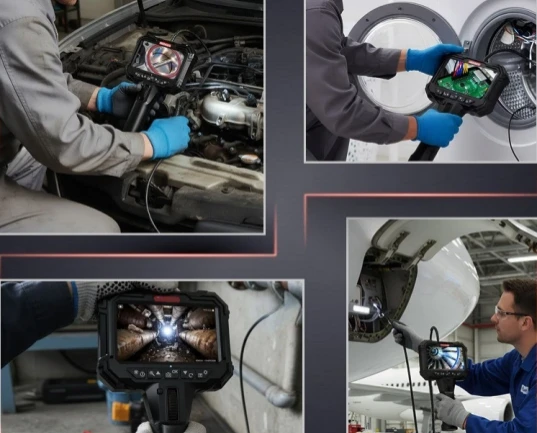 vl series 5'' wheel control videoscope