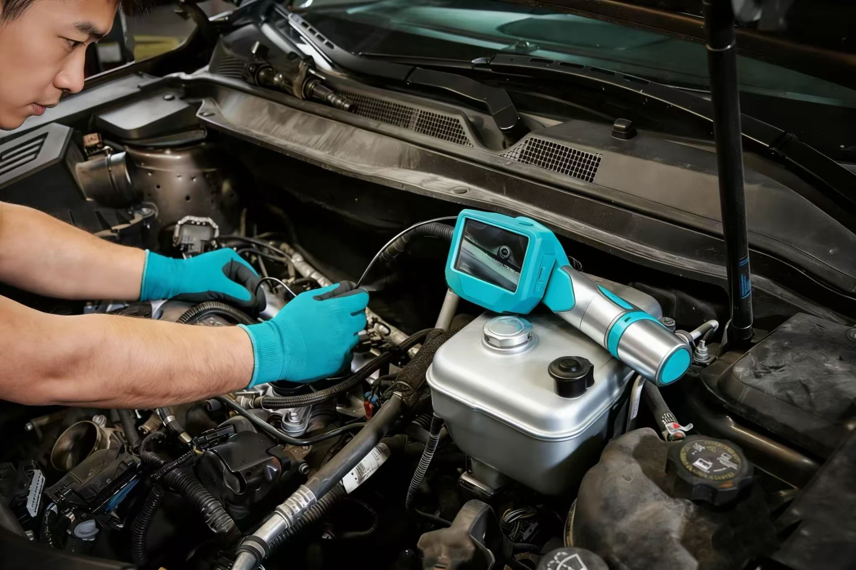 checking cylinders & pistons