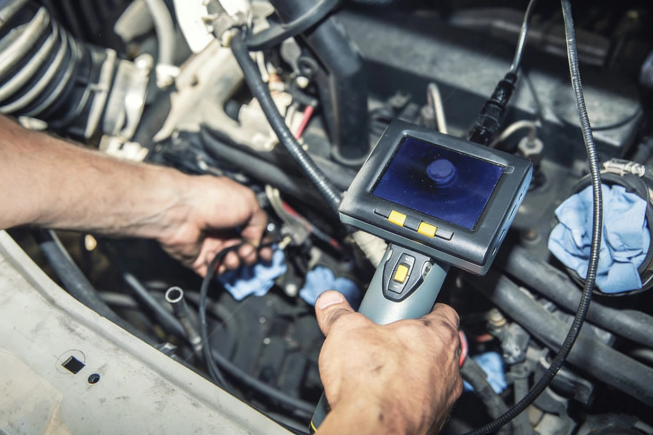 1.borescope inspection for car
