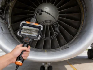 motorized 3d measurement borescope