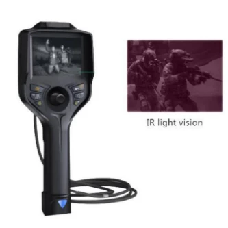 Handheld infrared industrial borescope IR light vision security inspection device
