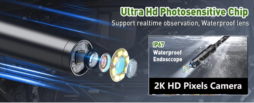 wa series wifi borescope