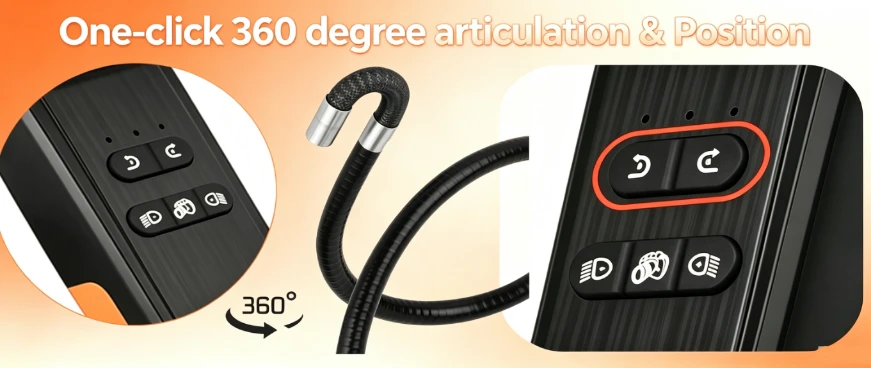 wu series wifi borescope